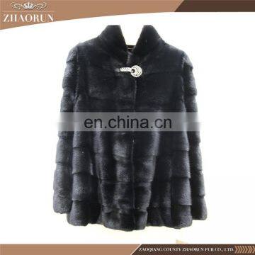 2016 Online Shopping China Supplie Black Fur Coat And Mink Fur Jackets For Woman