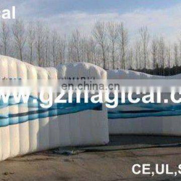 commercial exhibition trade show event inflatable airwall partition