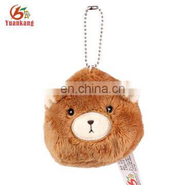 factory direct wholesale Key Tag plush bear stuffed animal keychain