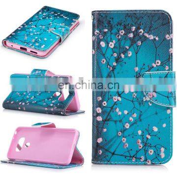 Wallet Style with Cards Slot & Magnetic Buckle PU Full Cover Case for LG G6