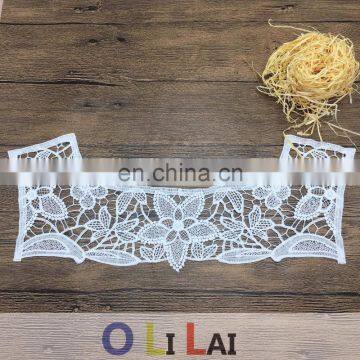 OLN0022 floewr design manufactory crochet neck lace for garment