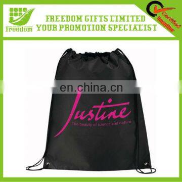 Logo Personalized Promotional Polyester Cinch Backpack