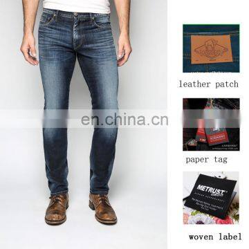 Classic bogart slim fit blue wash stretch denim jeans pants factory in china oem & odm manufacturer