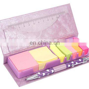 Licheng LKM80 Stationary Set Memo, Eco Friendly Sticky Note Pad Set Box