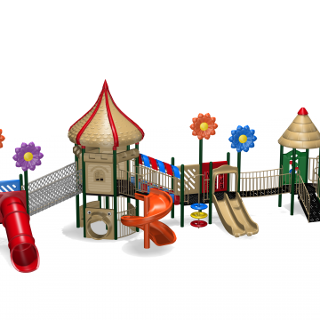 Outdoor Playground Equipment Climbing Frame for Kids photo-4