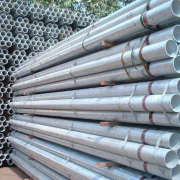 For Building Material Erw Steel Round Tubing Standard Zinc Coated Round Galvanized Iron