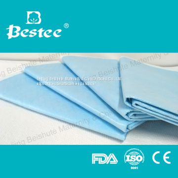 hospital incontinence bed pad washable underpad with wings