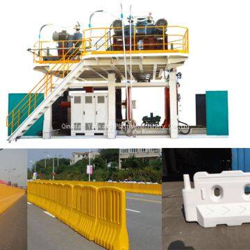 Hdpe Road Fence Extrusion Blowing Moulded Moulding Machine Pe Plastic Traffic safety Barrier Blow Molding Machine