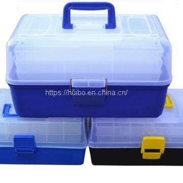 Hot Selling High Quality Multifunctional Plastic Fishing Box photo-2