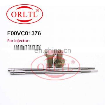 ORLTL High Pressure Needle Valve F00VC01376, F ooR C01 376 Complete Valve Seal F00R C01 376 For RENAULT 0445110338