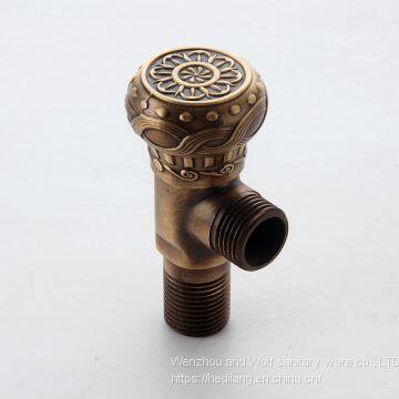 Toilet Water Heater Triangle Valve Quarter Hot and Cold Universal Switch Water Stop Valve