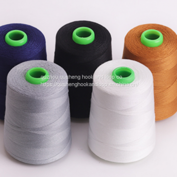 30s/2 100% Spun Polyester Sewing Thread More Than 800 Colors Available 5000 Yards Cone for Tents, Jeans, and Shoes