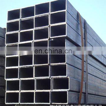 High Quality Trade Assurance Pipe Black Bright 100X100 Galvanized Square Steel Tubing