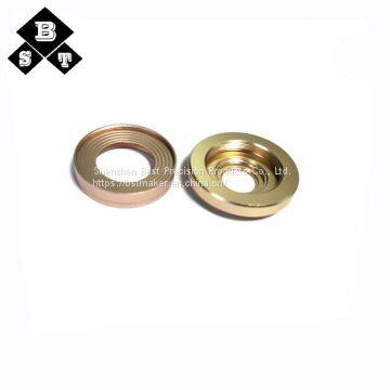 OEM aluminum DSLR Camera part cnc machining Lens Hood part
