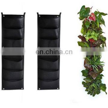 Hanging Flower Pots Vertical Wall Gardening Planter Home Decoration Green Wall Planting Bag Felt Planting Bag