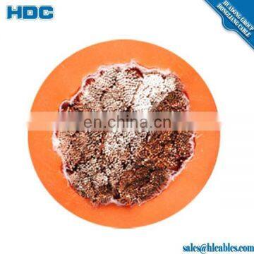Flexible Copper Rubber DC Cables Welding Cable 25MM photo-2