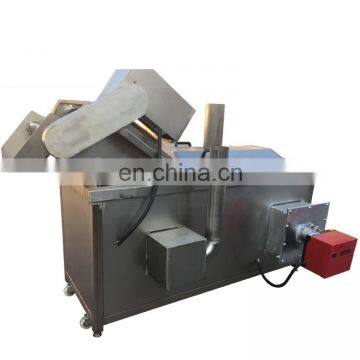 300kg/h Gas Heating Automatic Continuous Deep Fryer Machine French Fries Making Machine