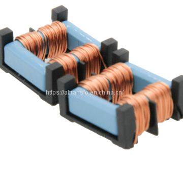 Common mode choke flat copper 14mH 18mH 28mH flat wire inductor