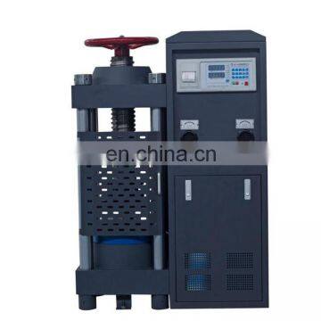 Civil Engineering Cement Mortar / Concrete Digital Display Compression Testing Machine Buyer Praise