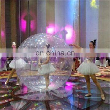 Funny inflatable water/land walking ball with cheap factory price,hot sale durable inflatable dancing ball for showing on stage