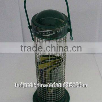 wild metal+wire mesh bird feeder