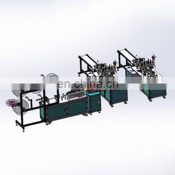 All In One 3 Ply Taiwan Disposable Nonwoven Machinery Polypropylene Fiber Face Mask Roll Making Machine With Ce Certificate photo-4