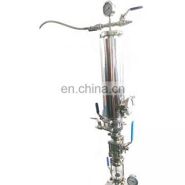 LLB Bidirectional Extraction Machine Bho Butane Closed Loop Extractor With Non Jacketed Splatter Platter