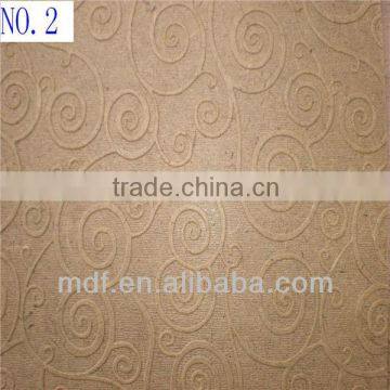 decorative embossed mdf boards