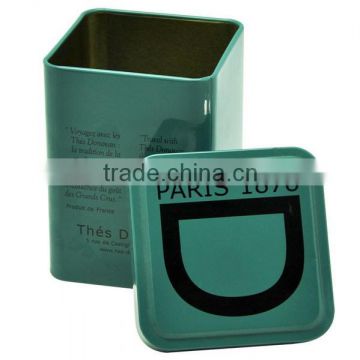 metal box for cosmetic packaging