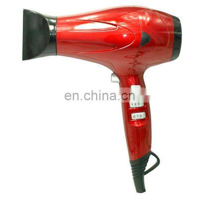 Top fashion customizable metal design appearance professional hair blow dryer