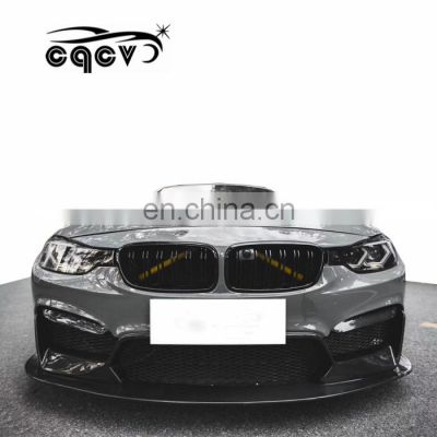 Good fitment cqcv style body kit for BMW 3 series f30 f35 front bumper rear bumper side skirts and wider flare for BMW F30 F35