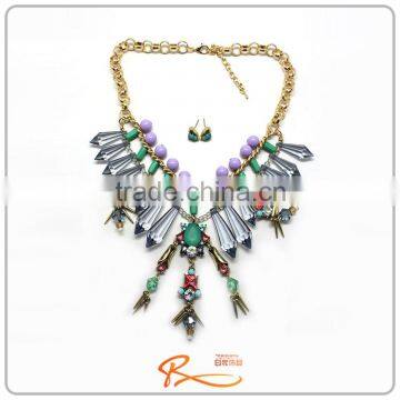 China goods wholesale handmade crystal necklace