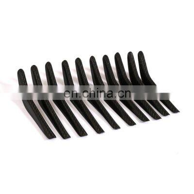 0pcs/set  Carbon Fiber Front Grill Decoration Strips for Maserati Ghibli S Q4 Sedan 4-Door 2018-2019