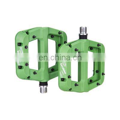 High Quality Mountain Bike Nylon Fiber Bearing Pedal Dead Fly Pelin Pedal Anti Skid Pedal photo-4