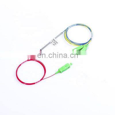 High Quality 1x2 computer cable sleeve Pm Steel Tube Fbt Couplers Plc Optical Splitters