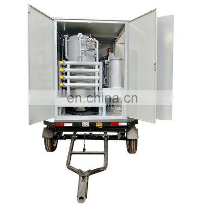 ZYD-M Outdoor use mobile vacuum transformer oil purifier