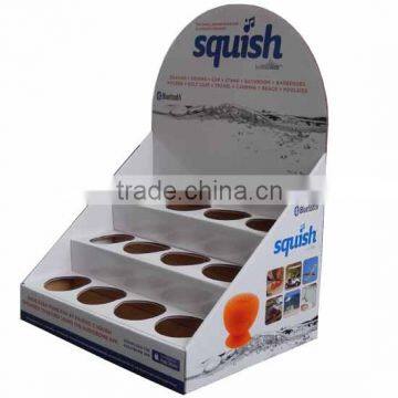 Supermarket advertising cardboard display boxes