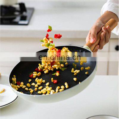 Korean Luxury White German Pans Camping Kitchen Pots Cooking Non Stick Cookware Set photo-3