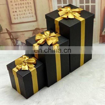 Kraft Paper Christmas Presents Display Stand Cardboard Box Family Boyfriend Girlfriend Doll Gift Packaging Boxes Wholesale