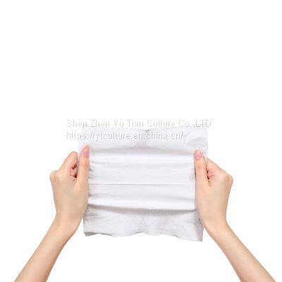 100% Pure Cotton Tissue Disposable Facial Tissue Clean Tissue photo-4