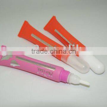 16mm lip gloss soft tube cosmetic tubes packaging guangzhou