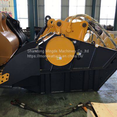 MONDE excavator stone crusher bucket