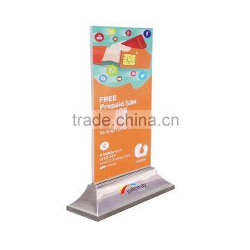 Top Quality Display Floor Stand-airport Advertising Display Boards-Pop Stand up Board photo-4