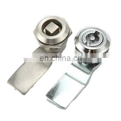 MS705B Silvery  Chrome Coated ZDC Industrial Cabinet Barrel Cam Locks