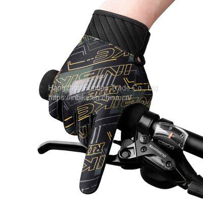 INBIKE Men's Cycling Gloves Gel Padded Breathable photo-3