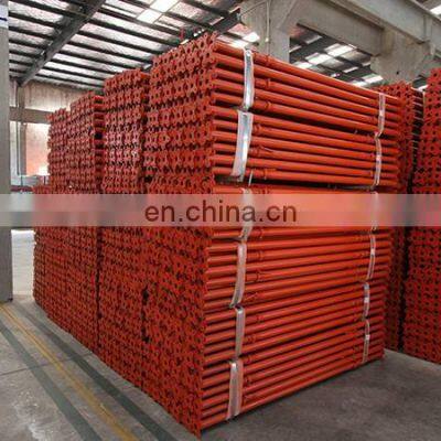 Max Height 3m to 5m Adjustable Steel Prop Jack Scaffolding Wall Formwork Support Construction in Stock photo-5