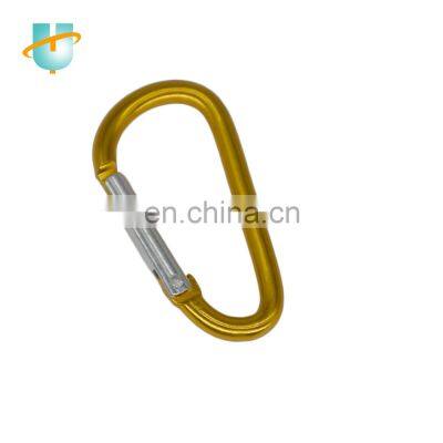 Наружный альпинистский зажим, крюк, подвеска, пружинный зажим, D-образный алюминиевый карабинер
