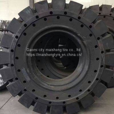 Manufacturer Wholesale 23.5-25 Loader Tires 17.5-25 High Wear Resistance With Gum Content 50 Forklift Engineering Tires photo-2