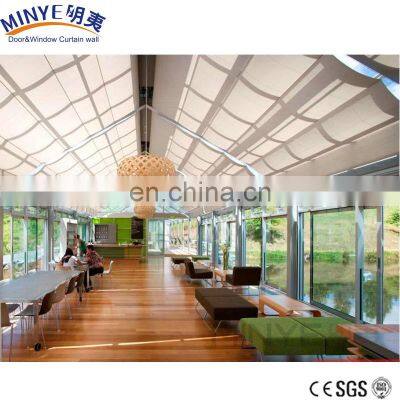 Slope Roof Thermal Broken Aluminum Glass Heat Break Conservatory With Shutter photo-3
