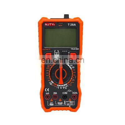 T28A  Digital voltmeter multimeter new automatic smart handheld portable multimeter